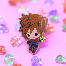 Load image into Gallery viewer, Tiny Kingdom Hearts Enamel Pin Set