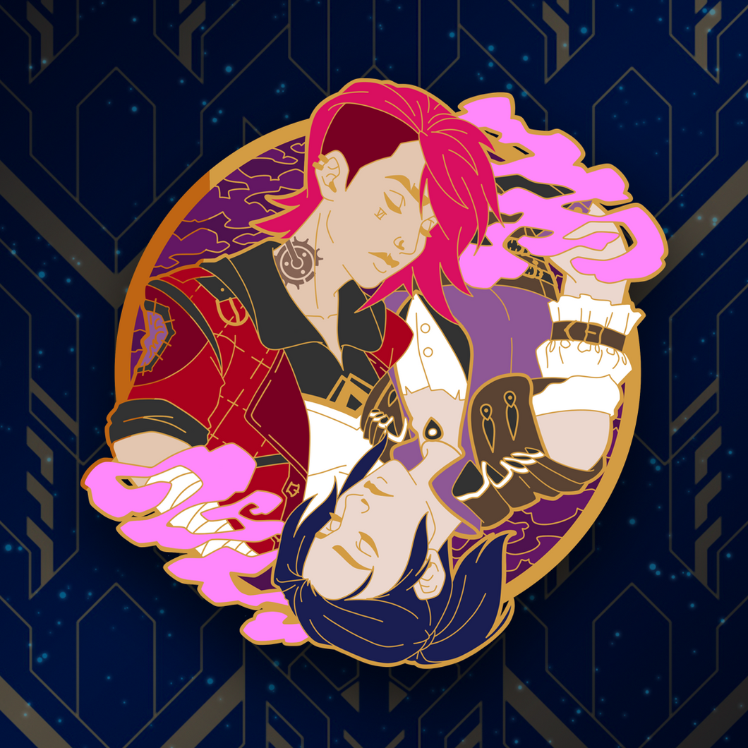 Vi & Caitlyn Duality Pin