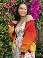 Load image into Gallery viewer, Flame Robe Cardigan Sweater
