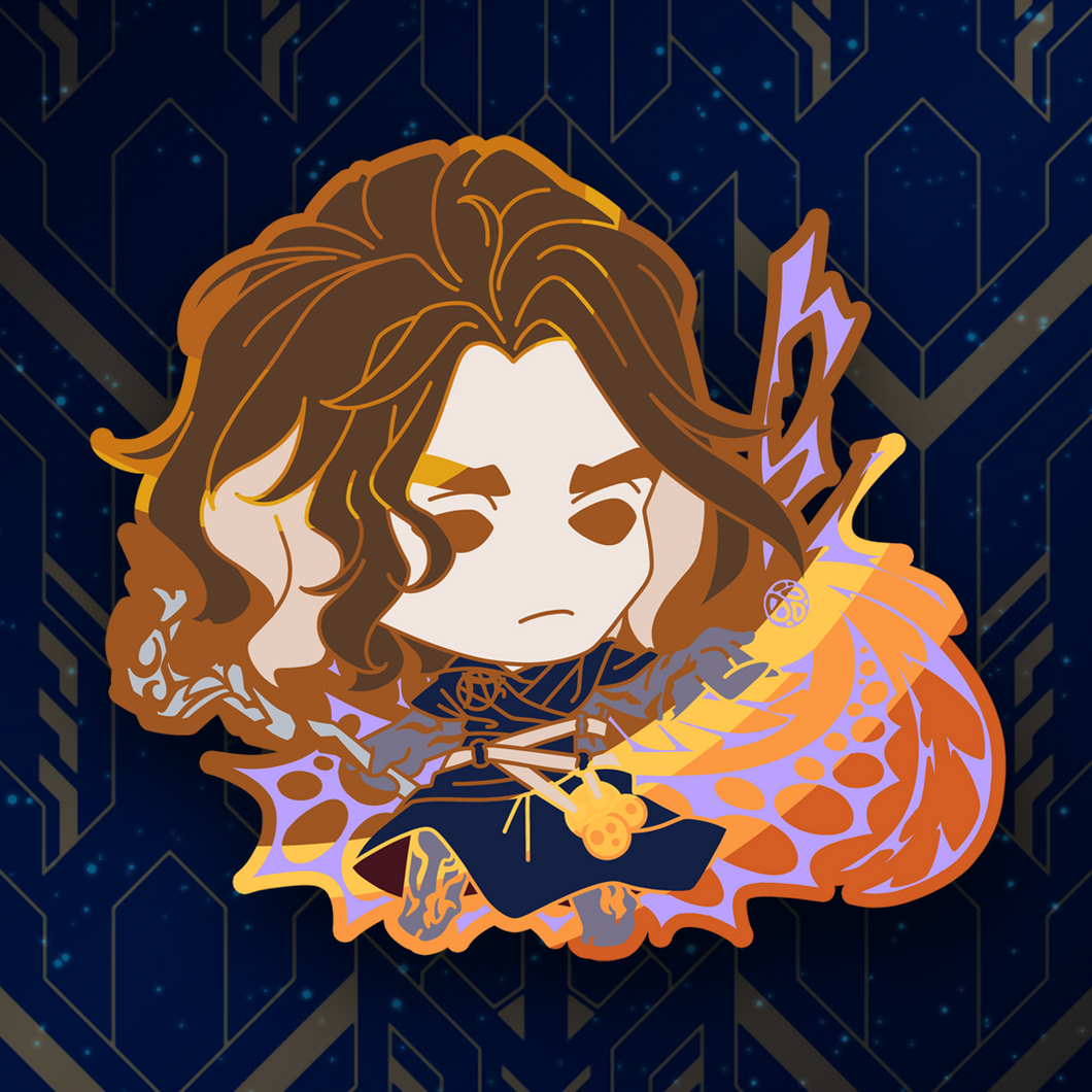 Tiny Prophet Enamel Pin