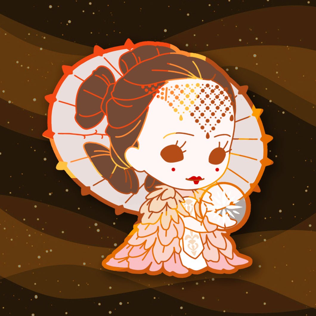 Tiny Jubilation Padme Enamel Pin