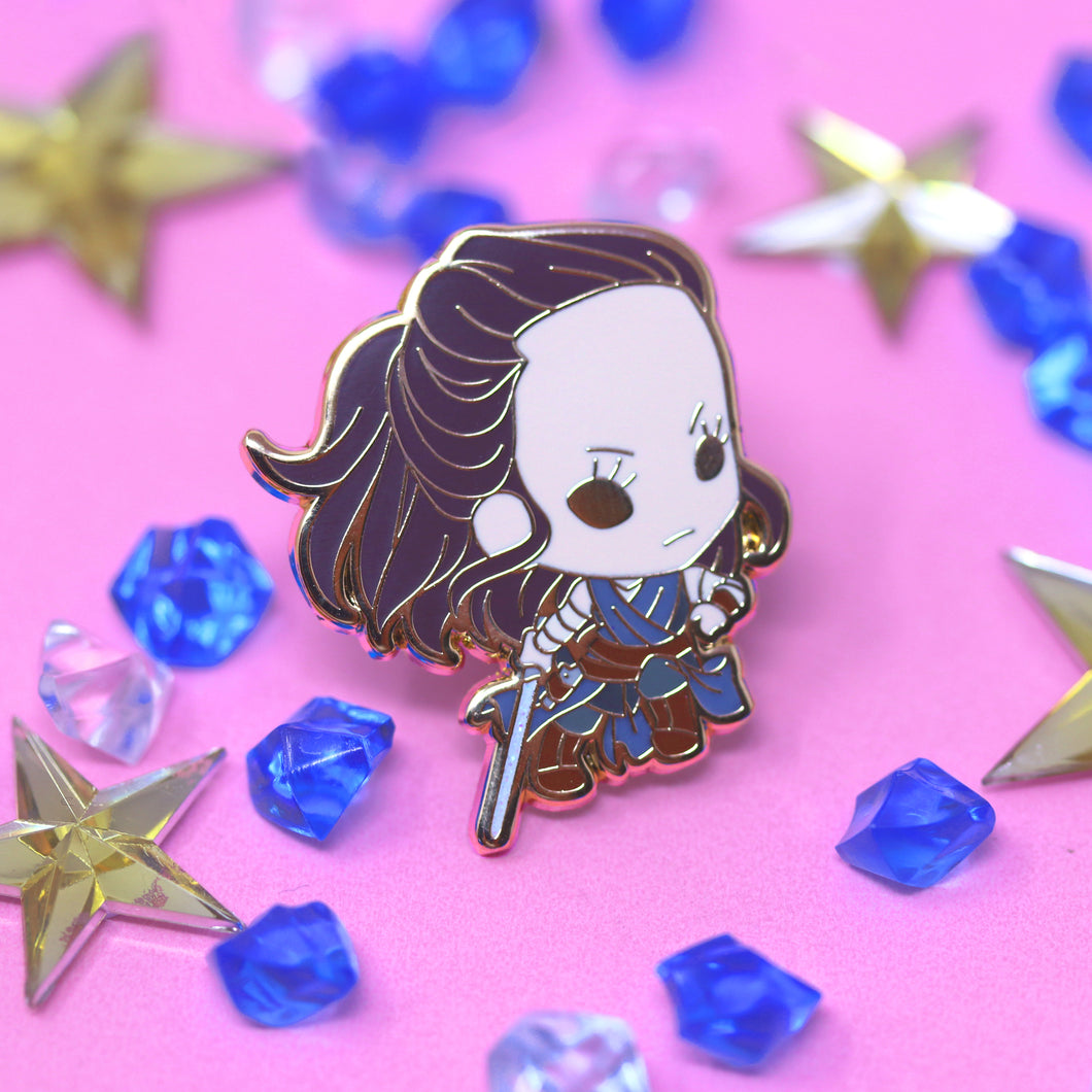 Tiny Throne Room Rey Enamel Pin