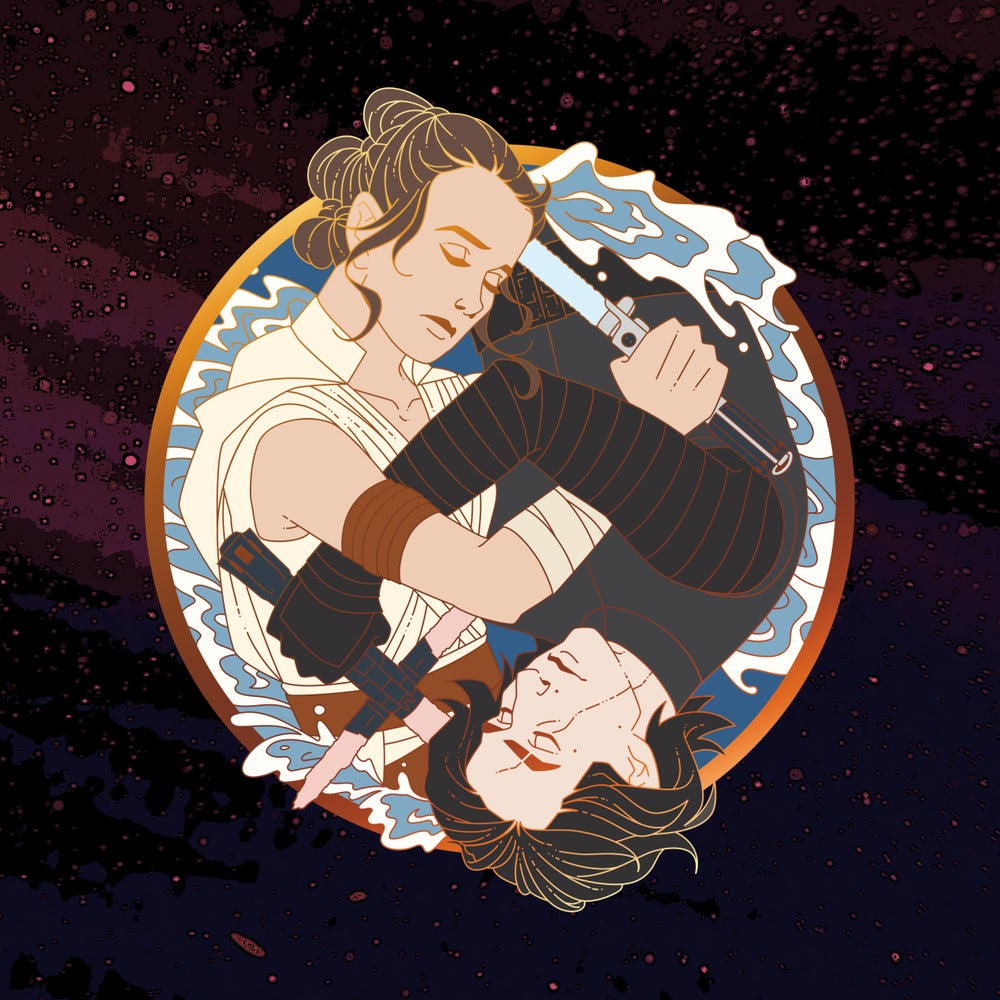 Star Wars online Reylo Enamel Pin